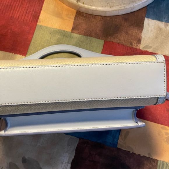 Burberry Mini Two-tone Canvas and Leather Pocket Bag - Picture 4 of 7